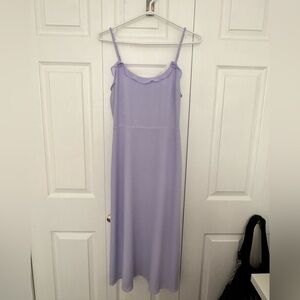 Aritzia Wilfred Light Purple Dress